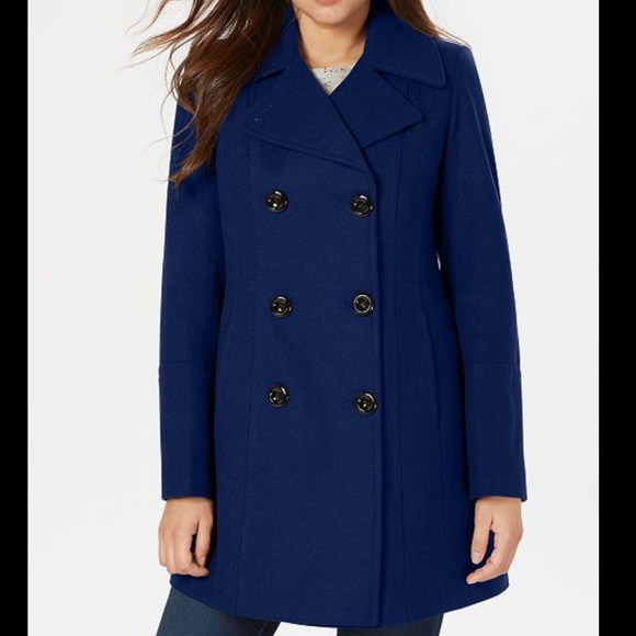 Kensie Jackets & Blazers - pea coat classic blue winter coat double breasted